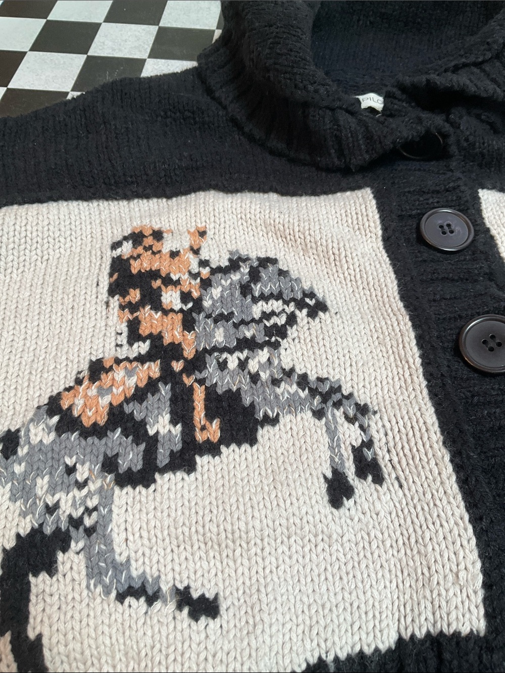 Anthropologie Pilcro Horse Cardigan - Picture 4 of 10
